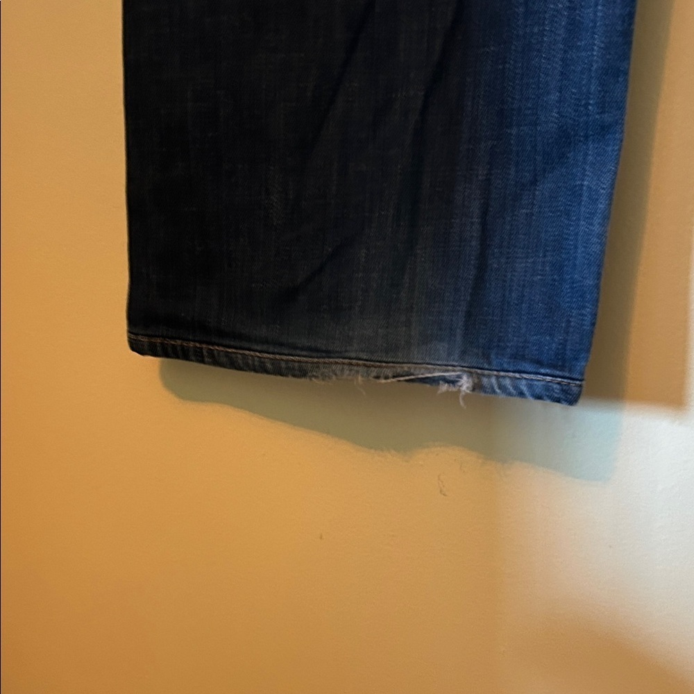Citizens of Humanity Evans Men's Straight-Leg Jeans in Dark Blue Denim Size 34 - Picture 6 of 14